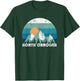 North Carolina State Retro Vintage T-Shirt - T-Shirt | Forest