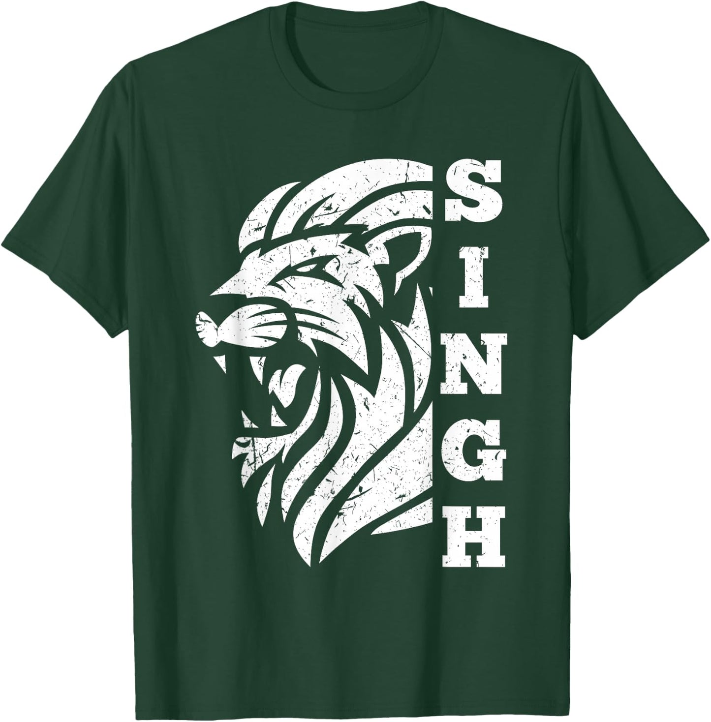 Sikh Singh Lion for all Sikhs T-Shirt - T-Shirt | Forest