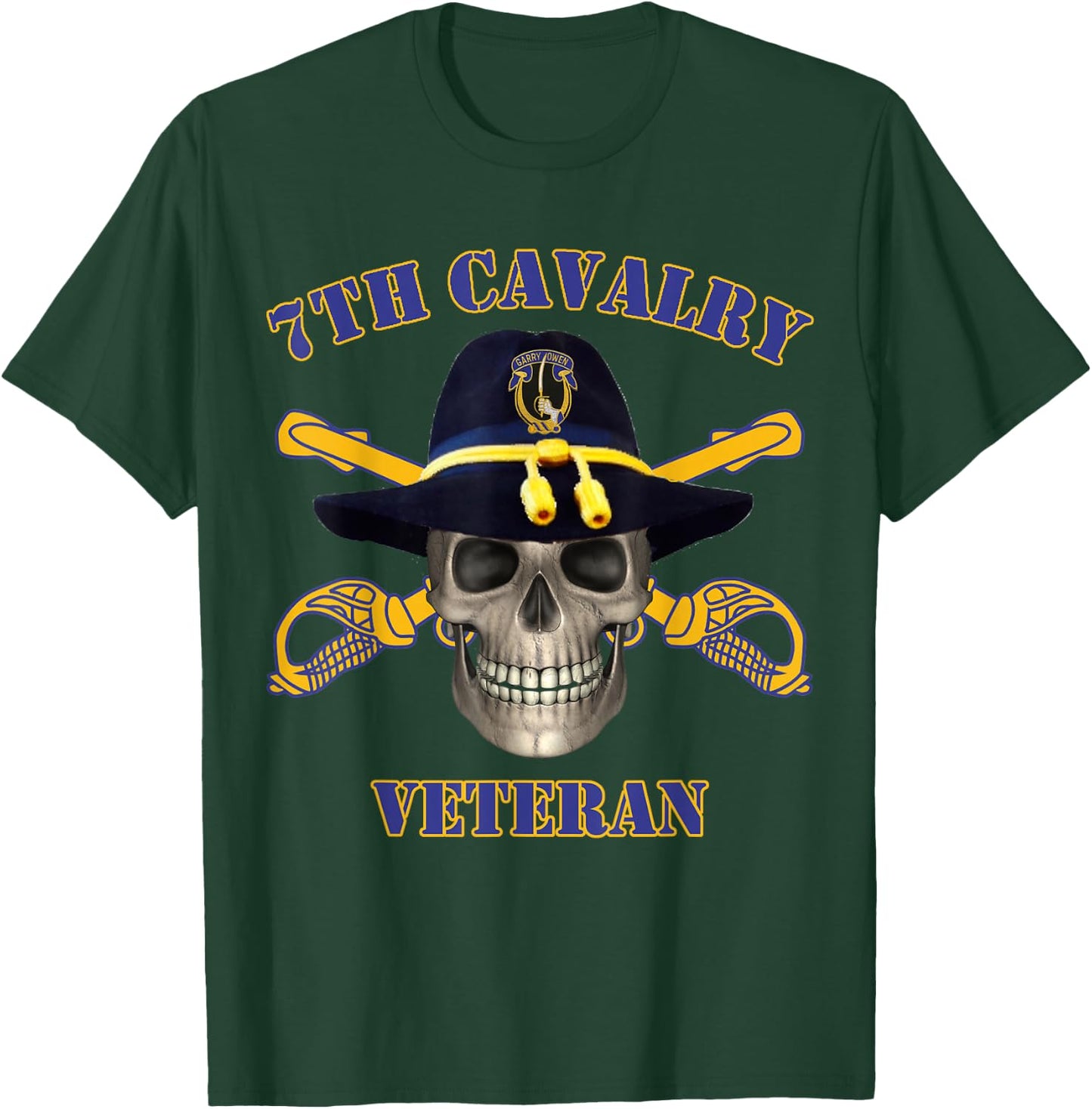 7th Cavalry - for Army Vets of Seventh Cavalry T-Shirt - T-Shirt | Forest