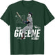 Dynamic Pose Riley Greene Detroit Baseball MLBPA T-Shirt - T-Shirt | Forest