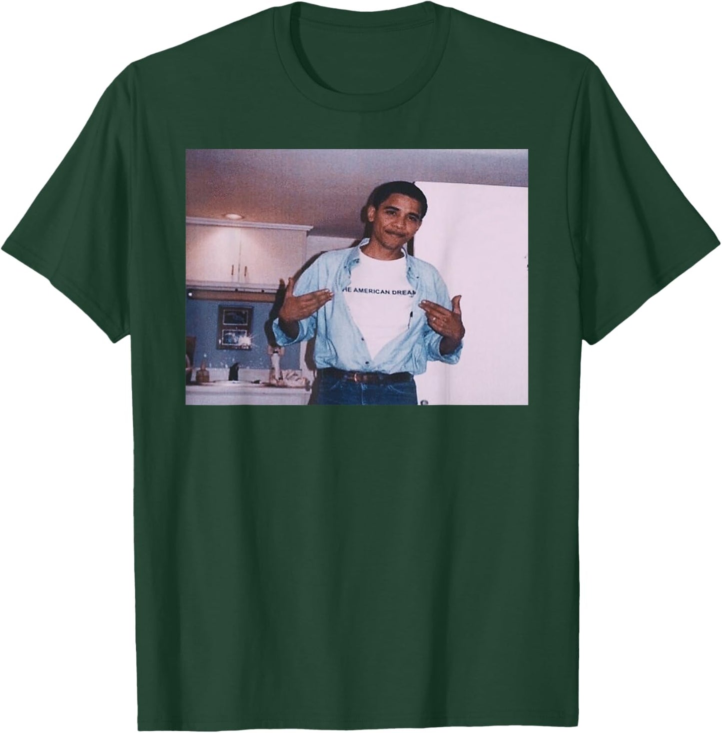 Obama Dreams President of America USA T-Shirt - T-Shirt | Forest
