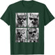 Baby Wolves with Sunglasses Cute Wolf Pups Photo Booth T-Shirt - T-Shirt | Forest