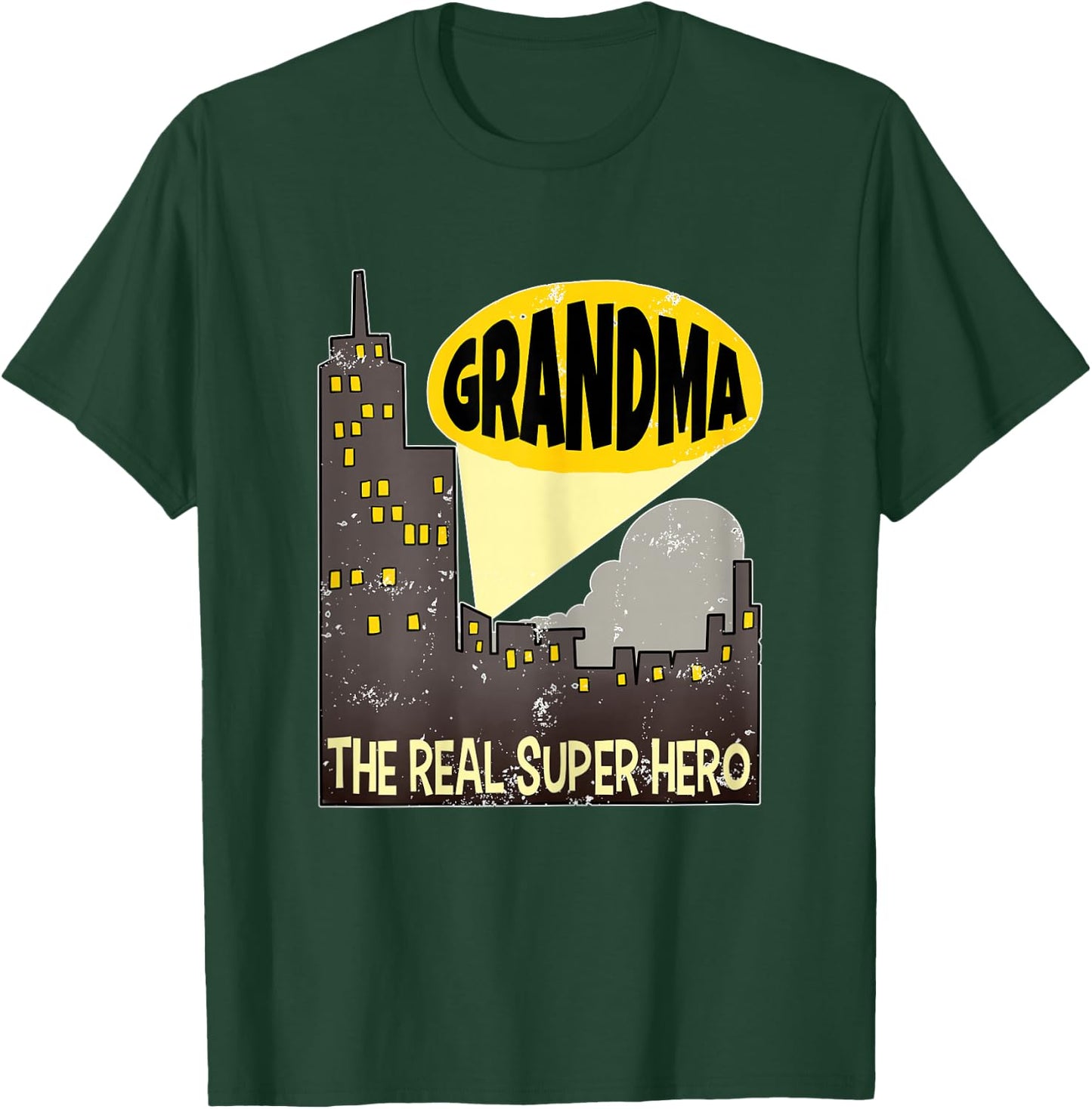 Super Grandma Grandma The Real Superhero Gifts T-Shirt - T-Shirt | Forest