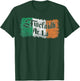 Tiocfaidh Ar La Vintage Ireland Irish Flag T-Shirt - T-Shirt | Forest