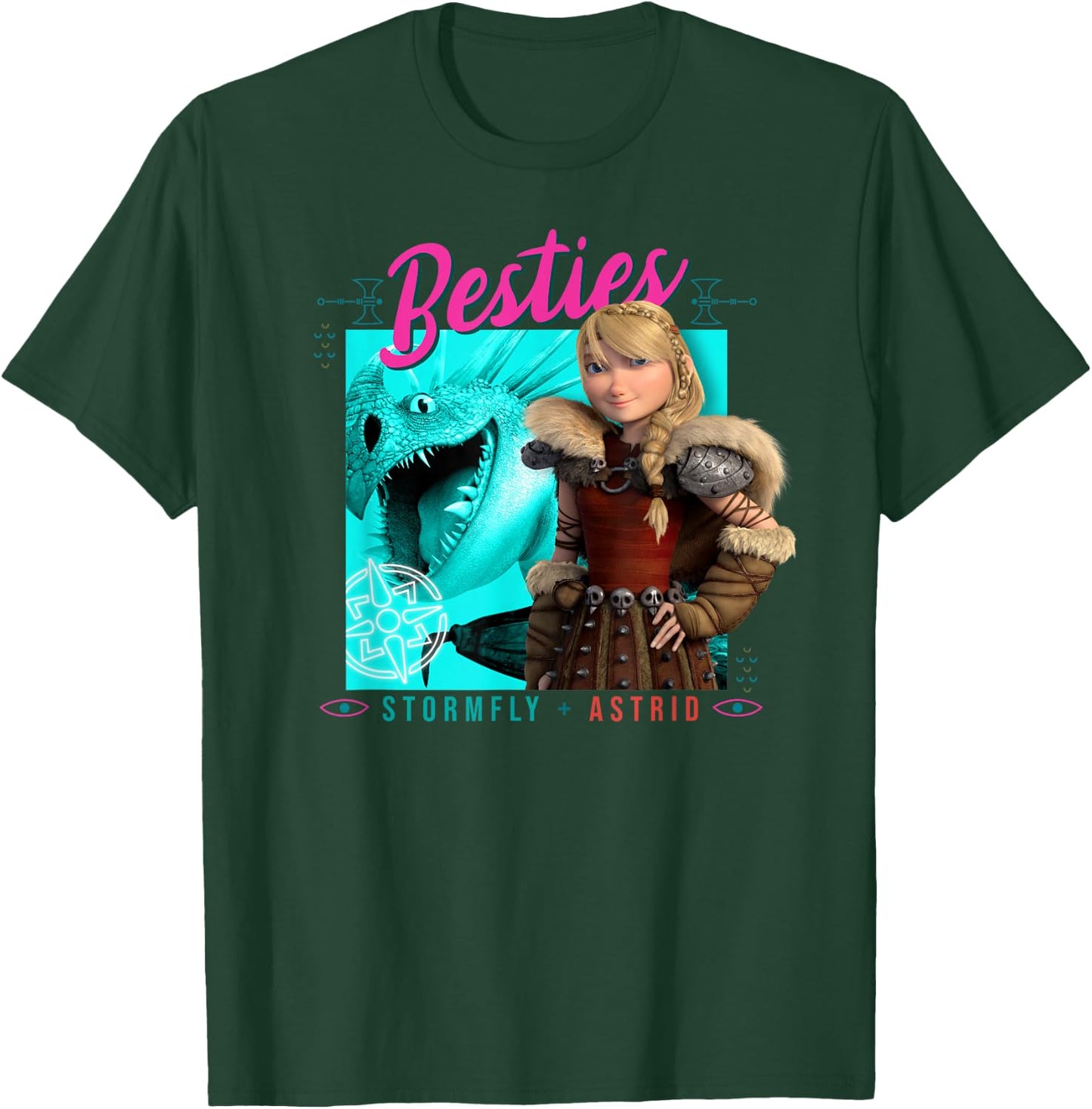 How to Train Your Dragon 3 Hidden World Besties T-Shirt - T-Shirt | Forest