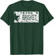 State Of Texas Brisket License Plate BBQ Pitmaster T-Shirt - T-Shirt | Forest