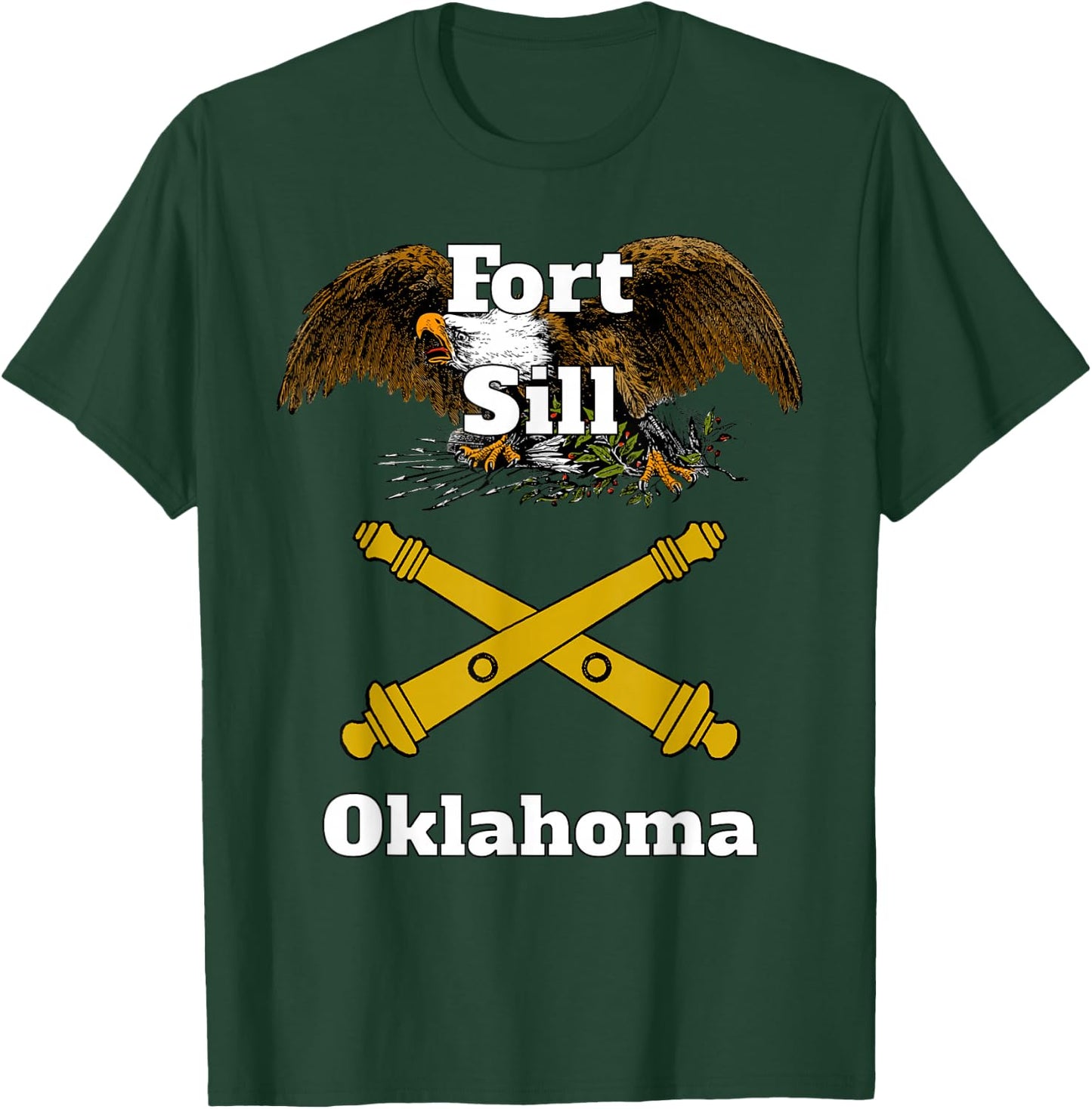 Fort Sill Field Artillery Branch Military Design product T-Shirt - T-Shirt | Forest