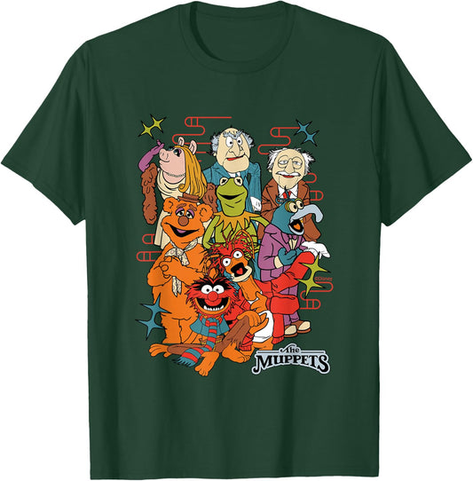 Disney The Muppets Retro Squad T-Shirt - T-Shirt | Forest