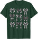 InGENIUS Coquette Bow Black Checkered Flag Racing Lover Racer Gift T-Shirt - T-Shirt | Forest