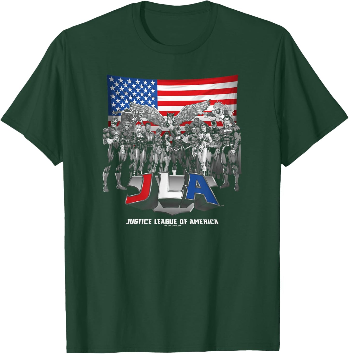 Justice League All American League T-Shirt - T-Shirt | Forest