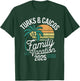 Turks and Caicos Islands 2025 Vacation Souvenirs -Adults , Black, Small, Short Sleeve, , Tropical Graphic, Family, Friends, Children T-Shirt - T-Shirt | Forest