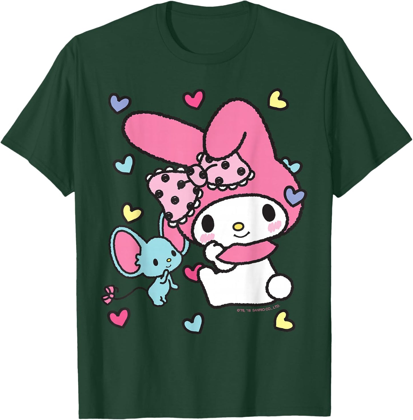 My Melody and Friend Sweet Hearts Shirt T-Shirt - T-Shirt | Forest
