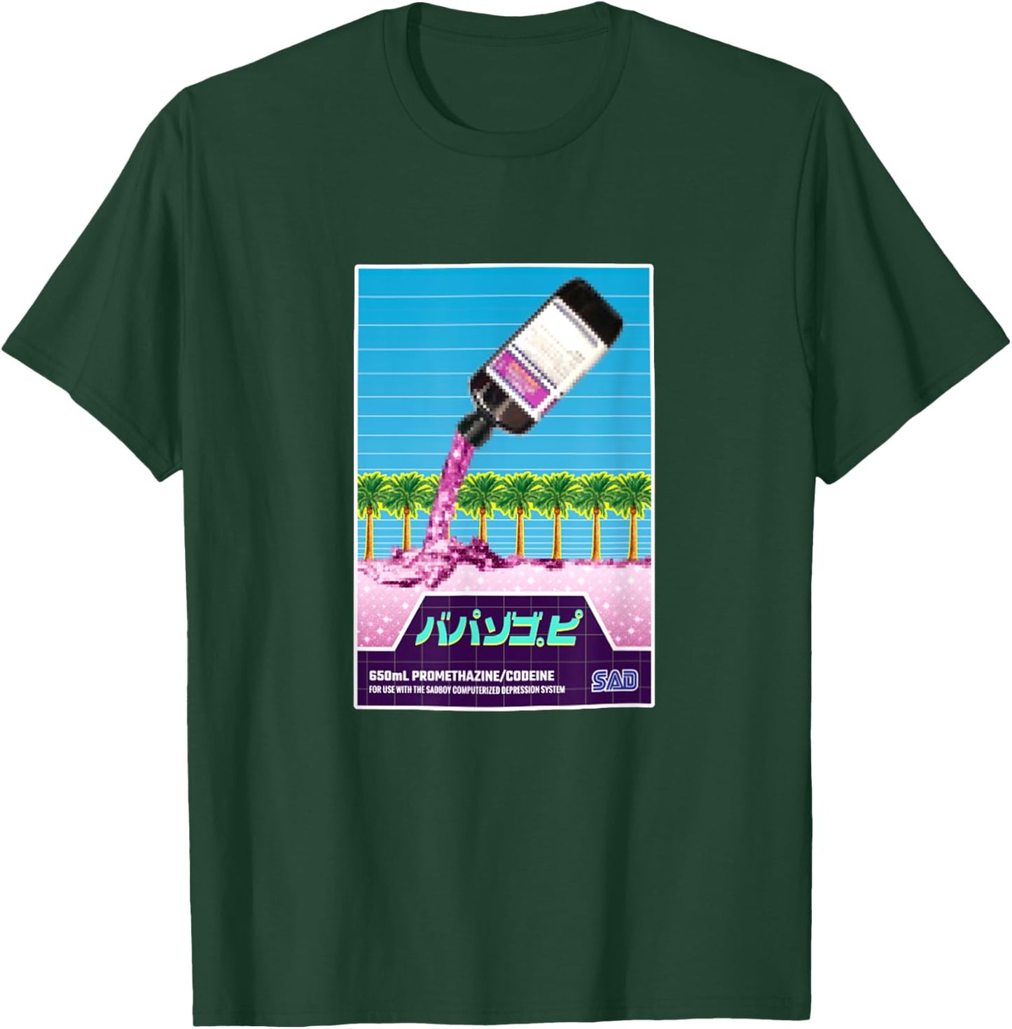 Spring Lean Saboy Codeine Shirt T-Shirt - T-Shirt | Forest