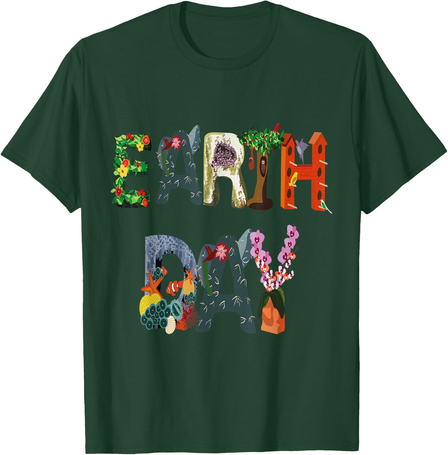 National Earth Day - Earth Day April 22 T-Shirt - T-Shirt | Forest