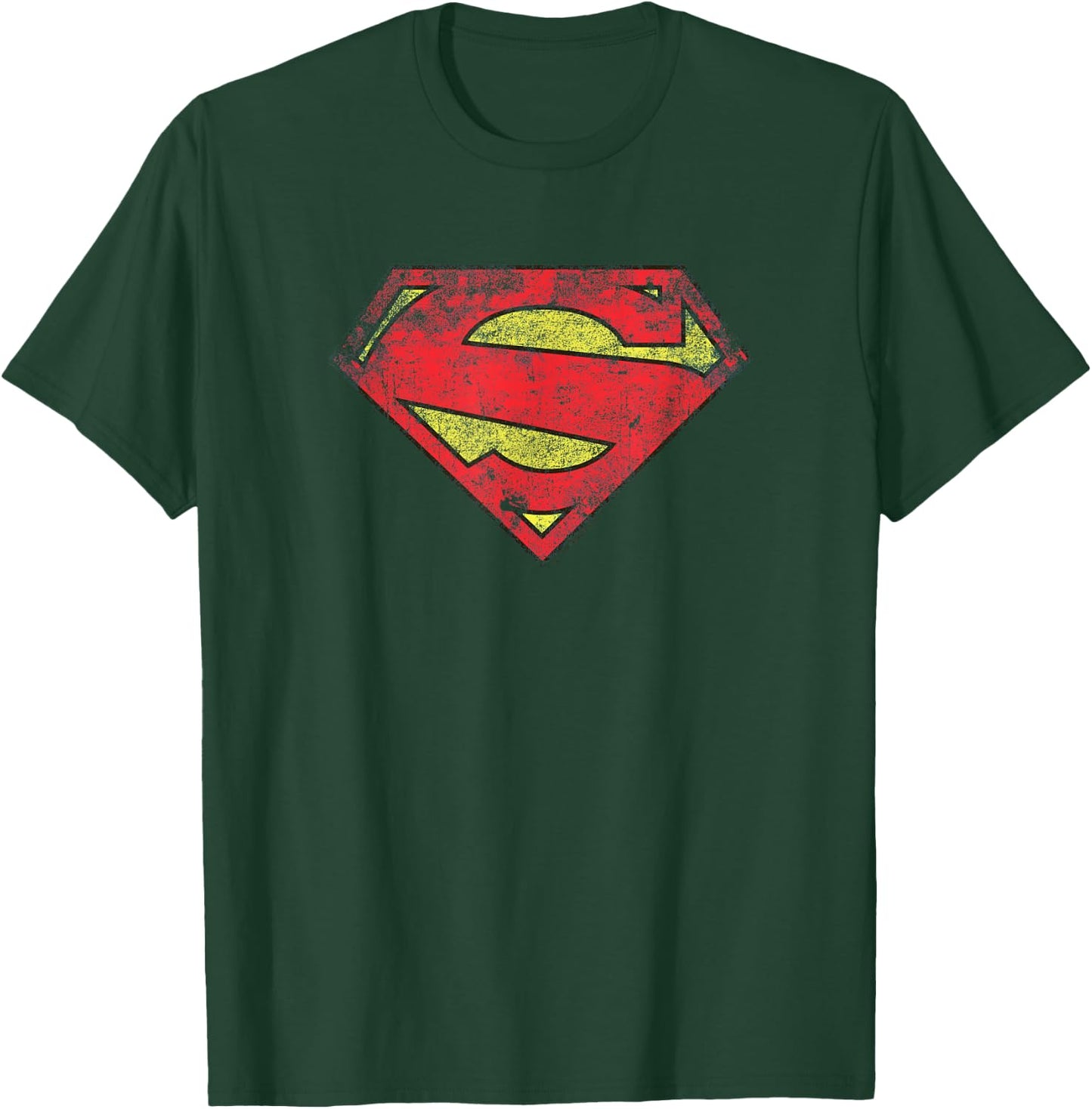 Superman New 52 Shield T-Shirt - T-Shirt | Forest