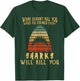 What Doesn't Kill You Sharks Will Kill You Vintage T Shirt T-Shirt - T-Shirt | Forest
