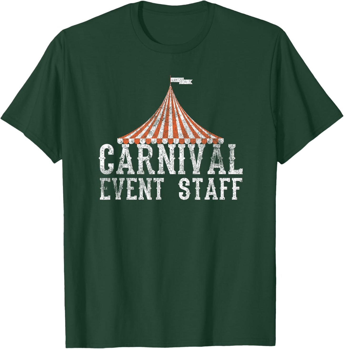 Carnival Event Staff Vintage Ringmaster Circus Security T-Shirt - T-Shirt | Forest