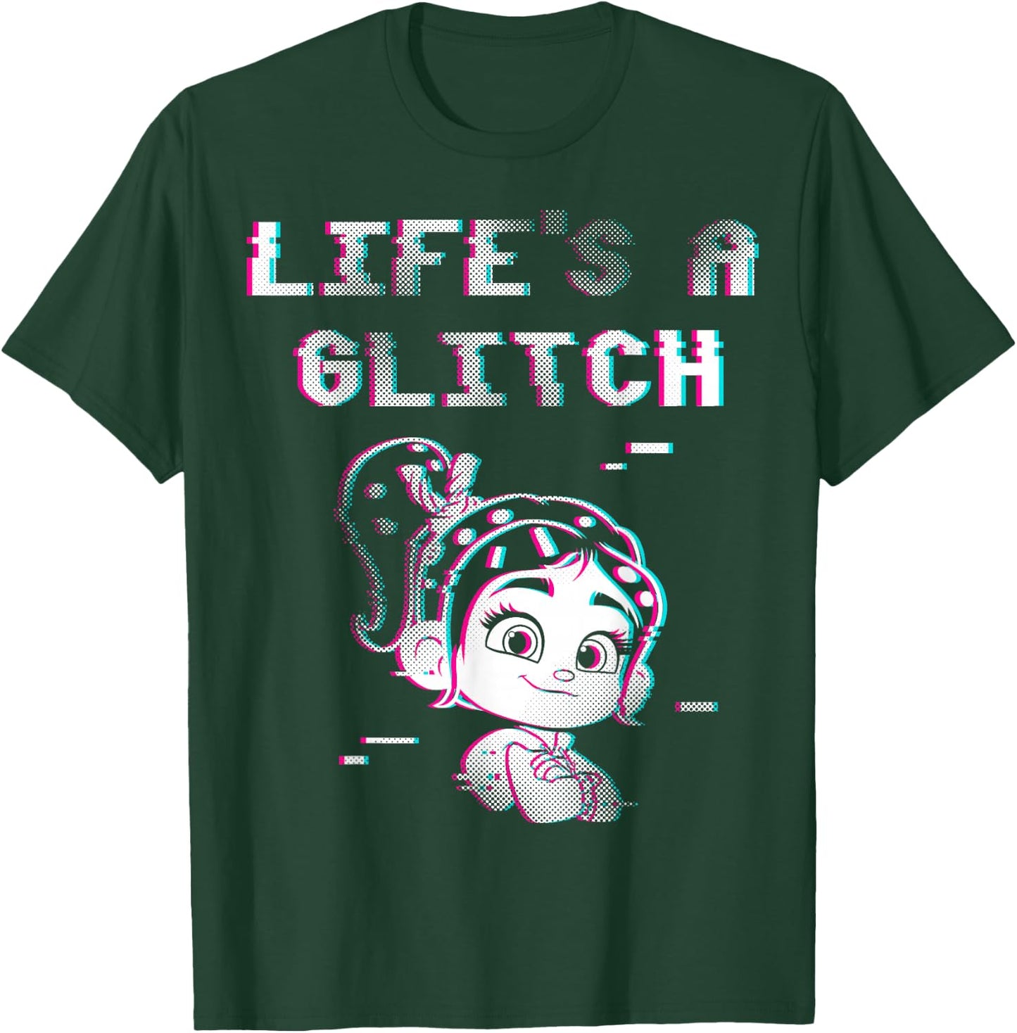 Disney Wreck It Ralph 2 Life's A Glitch Graphic T-Shirt - T-Shirt | Forest