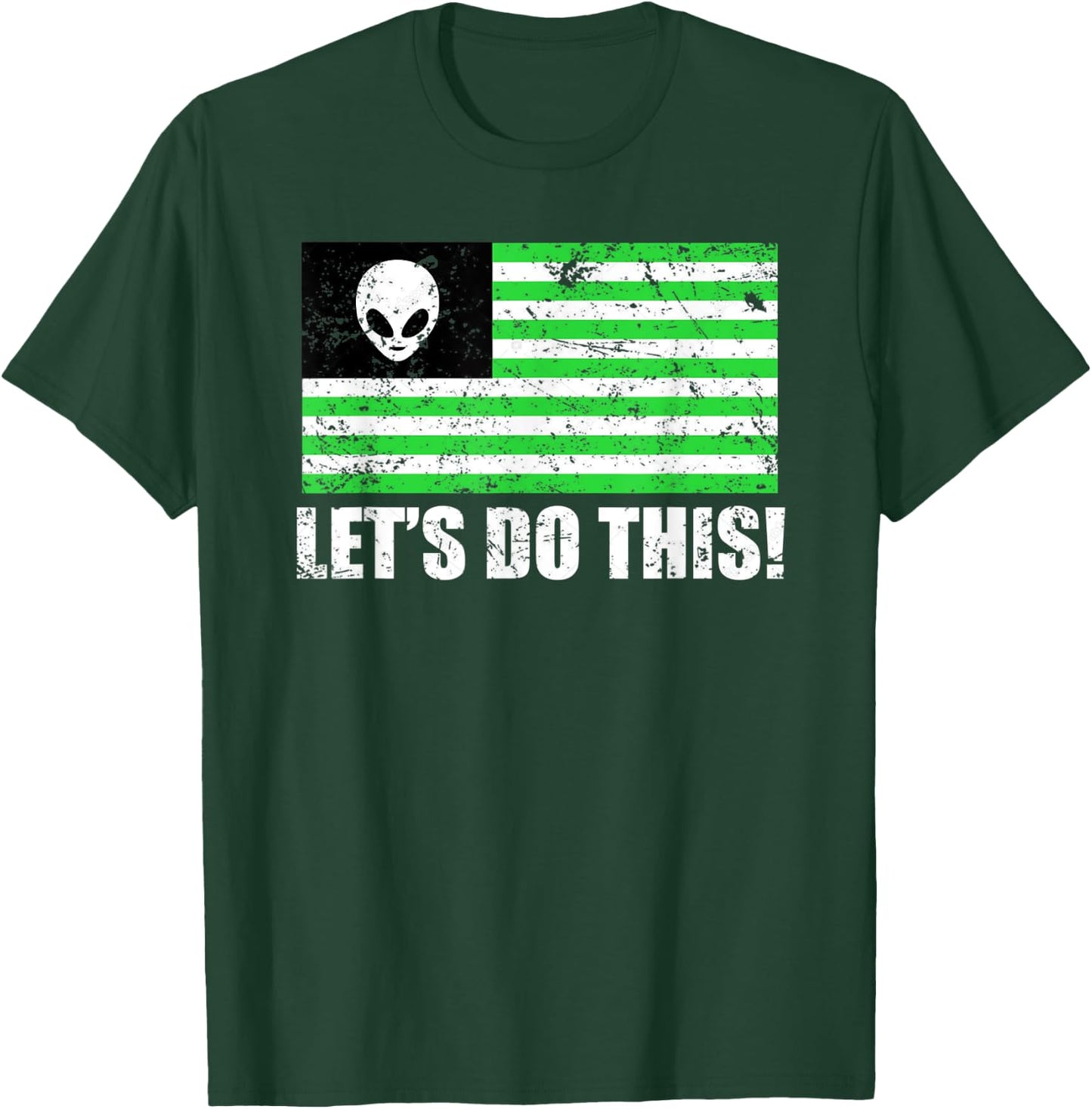 Storm Area 51 Shirt Alien UFO No They Can't Stop Us T-Shirt - T-Shirt | Forest