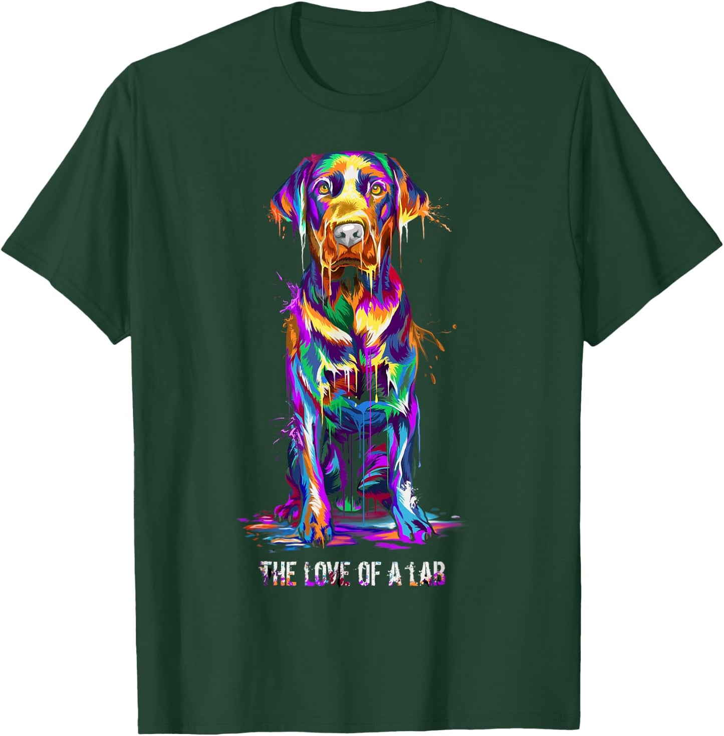 The Love Of Labrador Retriever T-Shirt - T-Shirt | Forest