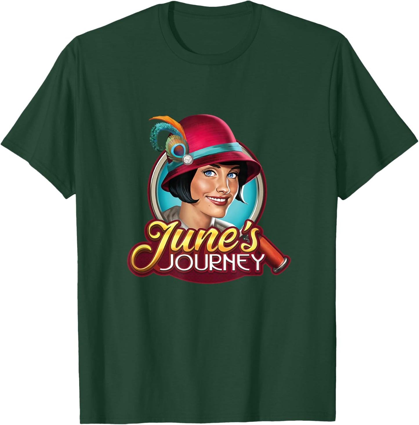 June's Journey 'Color June' T-Shirt - T-Shirt | Forest