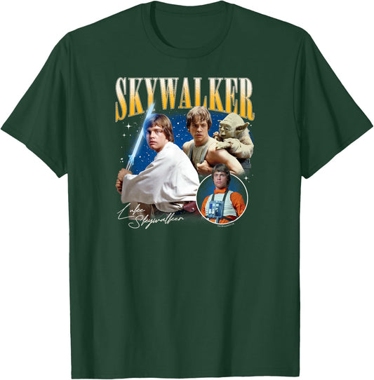 Star Wars - Luke Skywalker Bootleg T-Shirt - T-Shirt | Forest