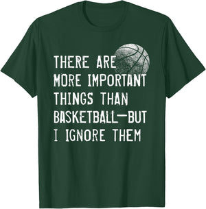 Funny Basketball Shirts , Women, Girls & Boys T-Shirt - T-Shirt | Forest