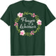 Inspirational, Prayer Warrior . Faith Sayings T-Shirt - T-Shirt | Forest