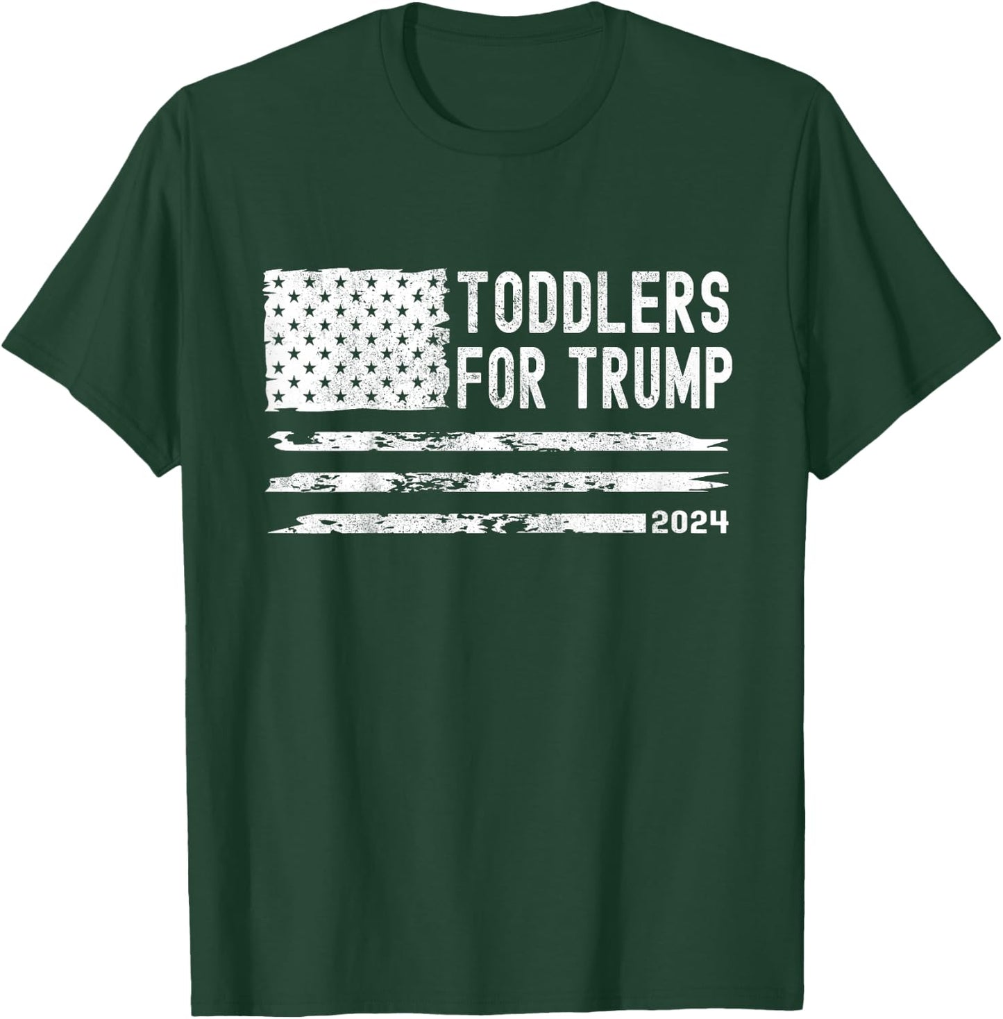 Kids Toddlers For Trump Election 2024 Kids For Trump T-Shirt - T-Shirt | Forest