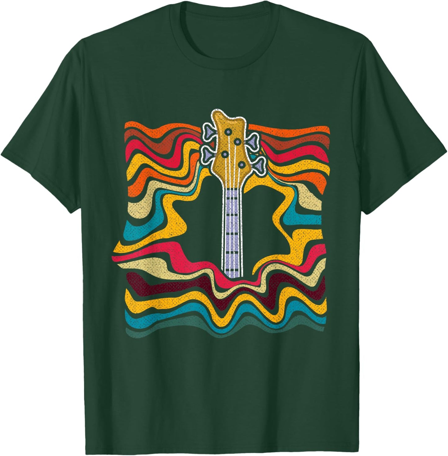 Bass Guitar T-Shirt - T-Shirt | Forest