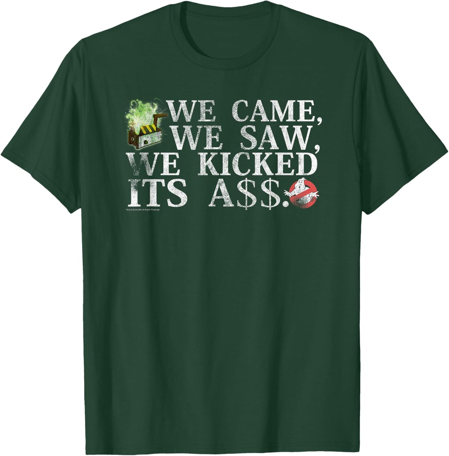 Ghostbusters We Came We Saw We Kicked Ass Funny Movie T-Shirt - T-Shirt | Forest