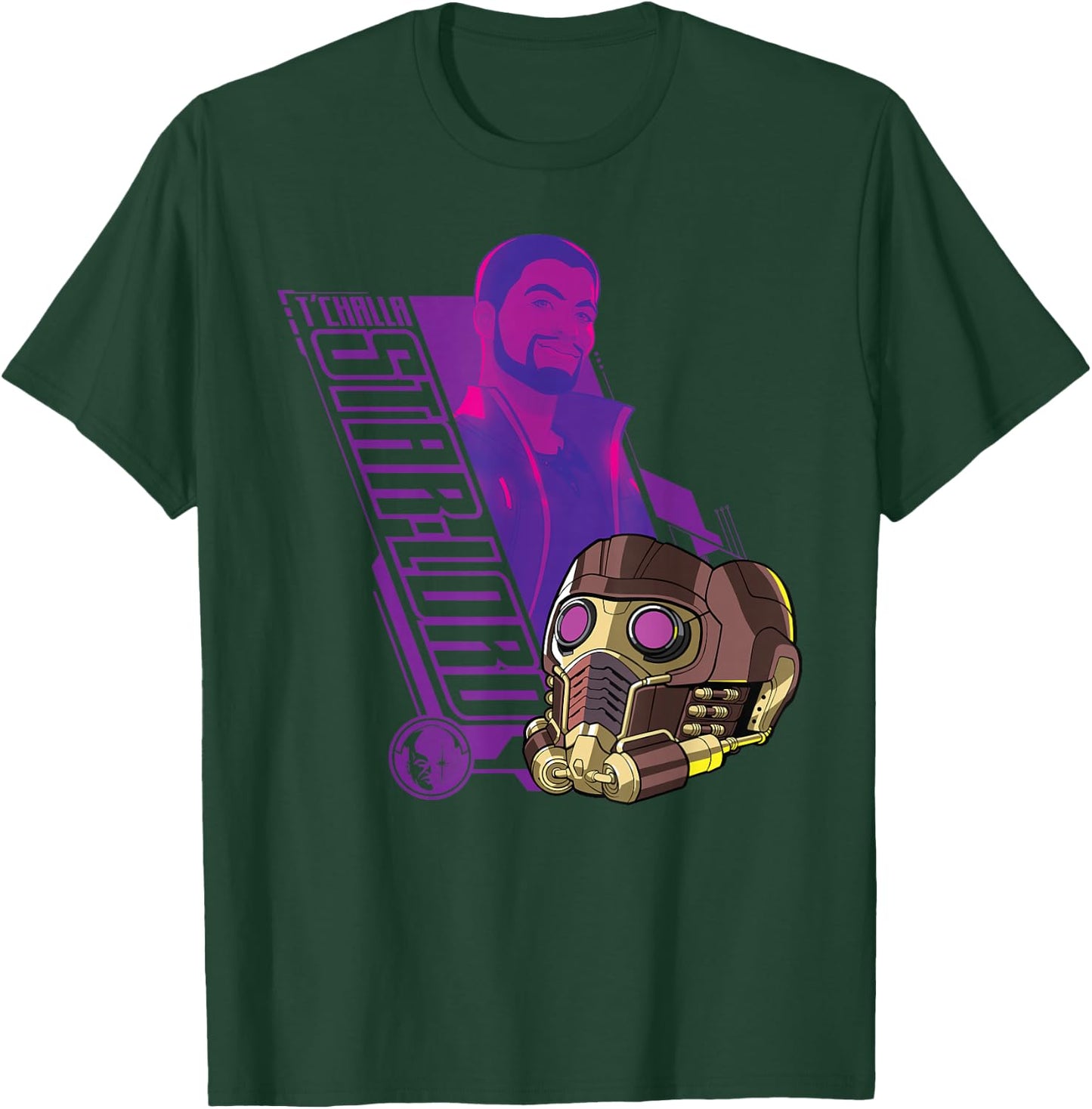 Marvel WHAT IF...? T'Challa Star-Lord T-Shirt - T-Shirt | Forest