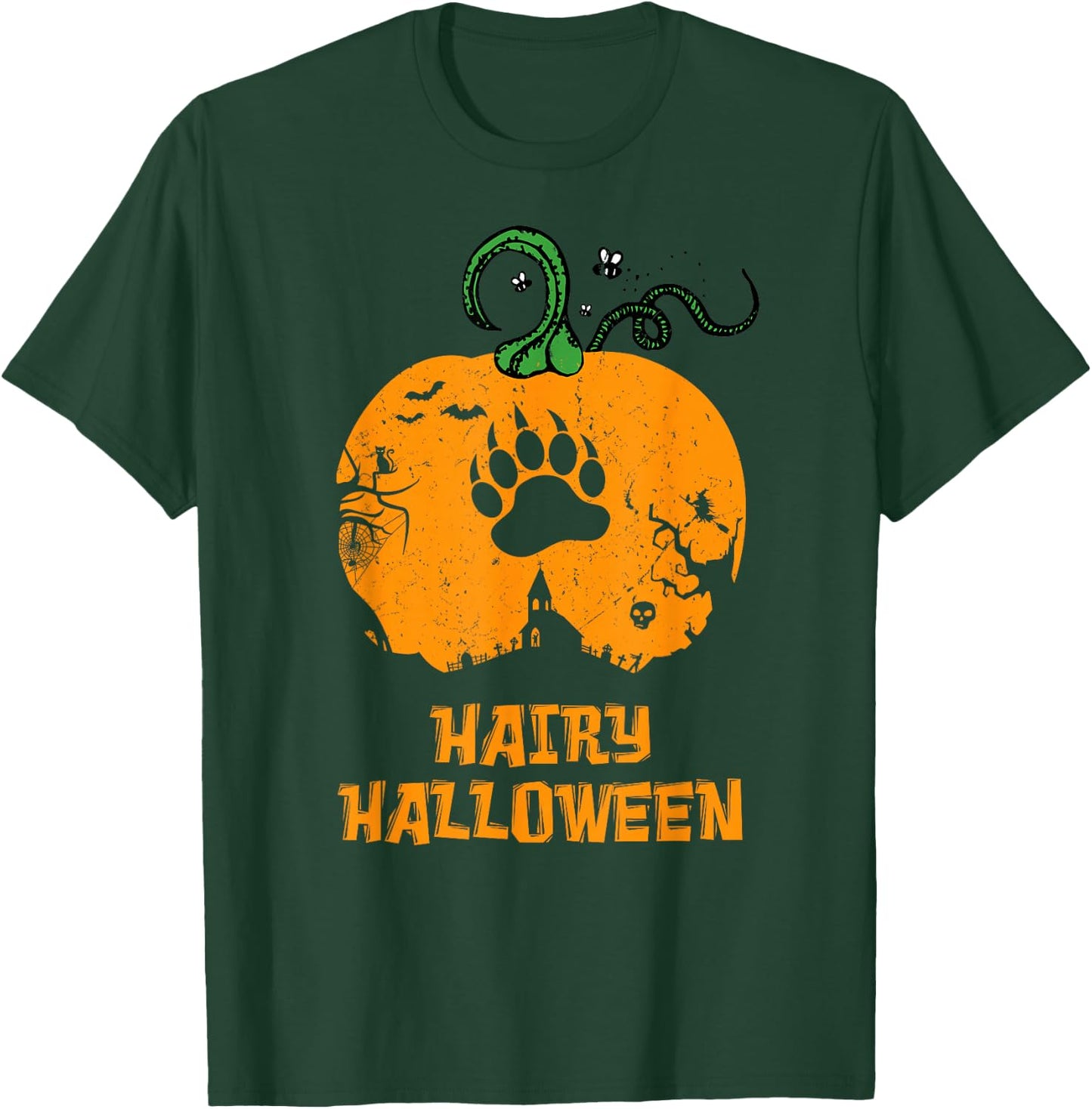 Gay Bear - Hairy Halloween T-Shirt - T-Shirt | Forest