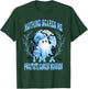 Halloween Prostate Cancer Nothing Scares Me Boo Blue Ribbon T-Shirt - T-Shirt | Forest