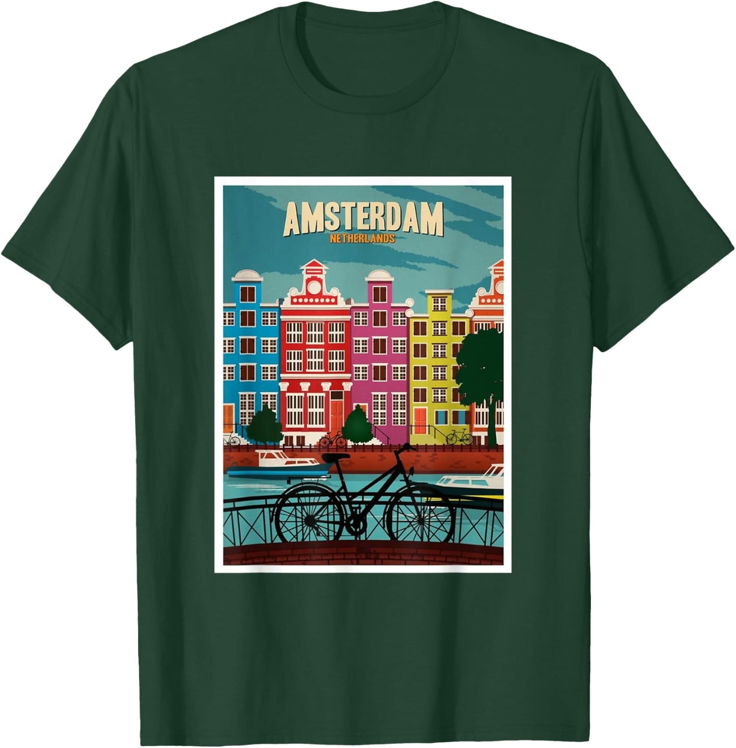 Amsterdam T-Shirt - T-Shirt | Forest