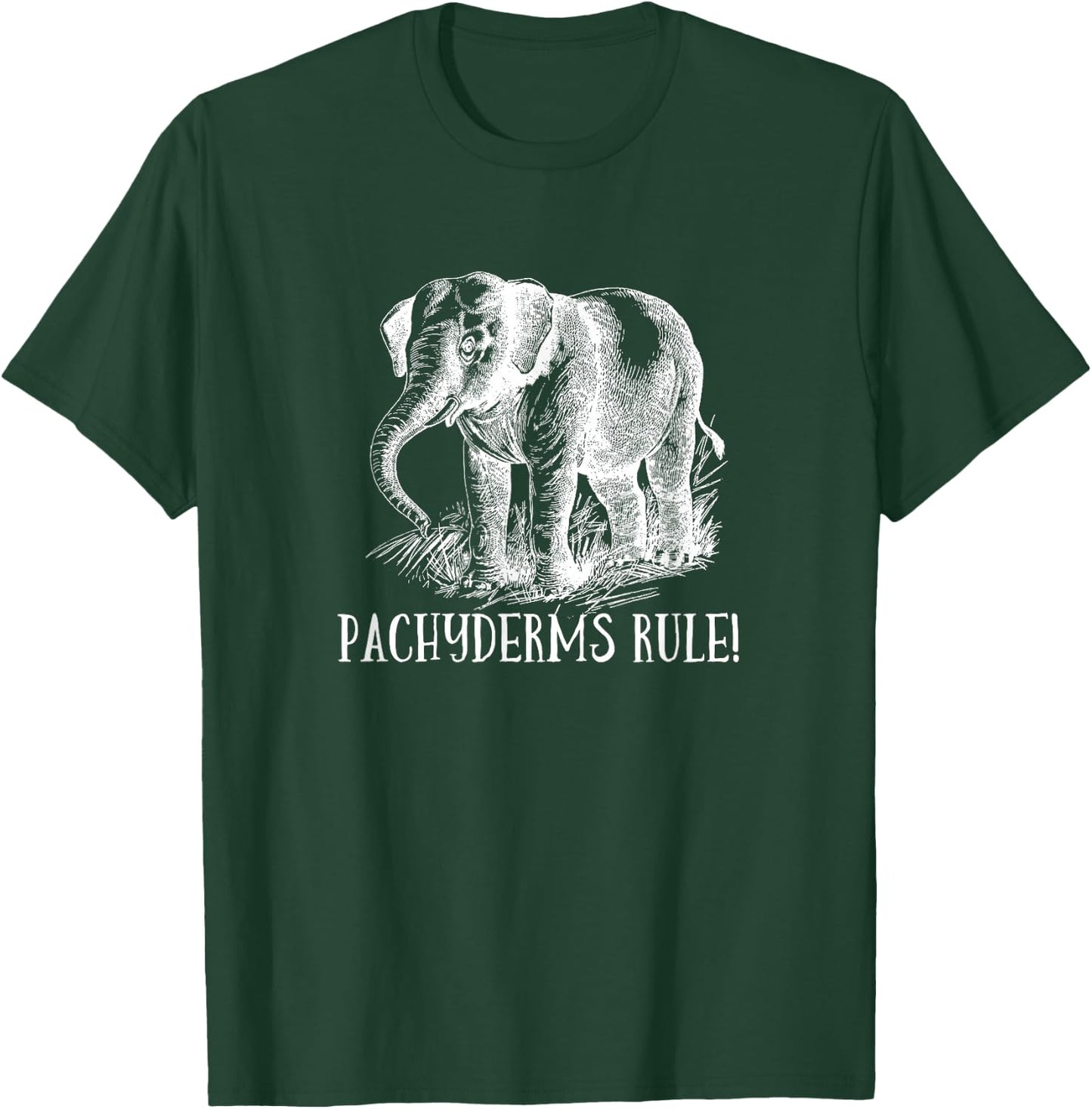 Pachyderms Rule for Elephant Lovers T-Shirt - T-Shirt | Forest