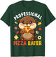 Funny Otter Professional Pizza Eater Pizza Lover Kids Boys T-Shirt - T-Shirt | Forest