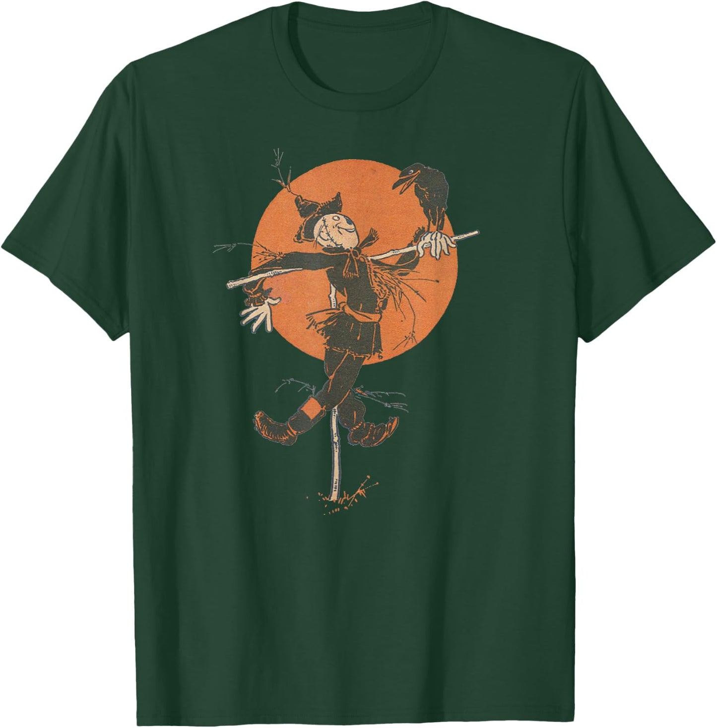The Wizard of Oz T Shirt Art- Scarecrow Halloween T-Shirt - T-Shirt | Forest