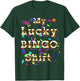 Lucky Bingo Night Shirt Good Luck Charm for Grandma Gamblers T-Shirt - T-Shirt | Forest
