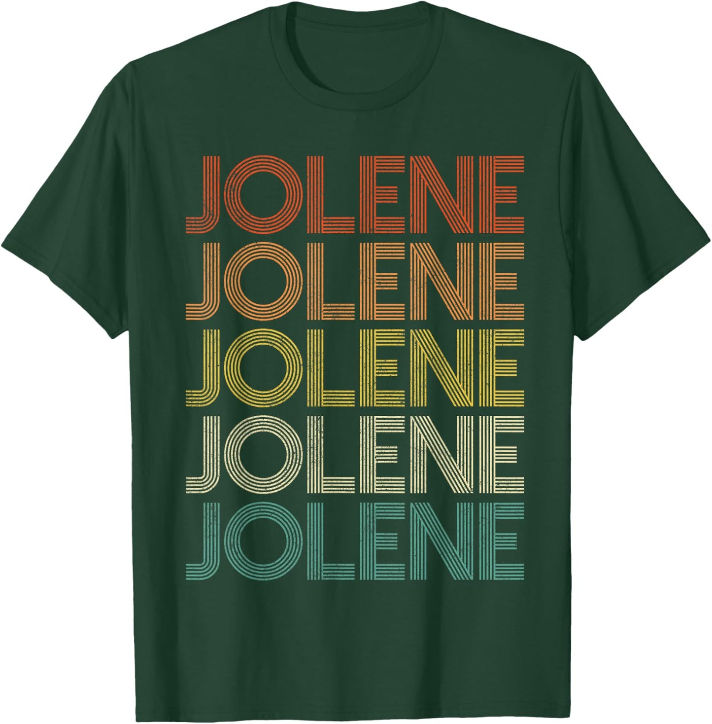 Jolene Vintage Retro T-Shirt - T-Shirt | Forest