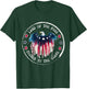 Land of the Free Thanks to Brave American Eagle Flag T-Shirt - T-Shirt | Forest