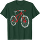 Bicycle Amazing Anatomy Mountain Bike T-Shirt - T-Shirt | Forest