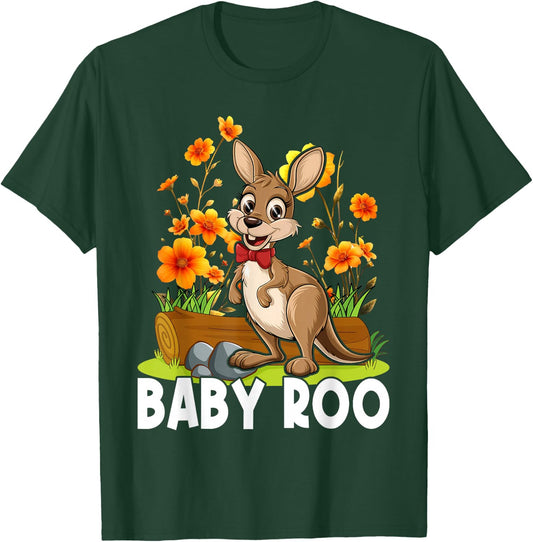 Baby-Roo Baby Roo Kangaroo Funny Cute Family Group T-Shirt - T-Shirt | Forest