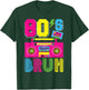 Retro 80s Bruh Outfits for Boys 1980s Party Outfit Eighties T-Shirt - T-Shirt | Forest