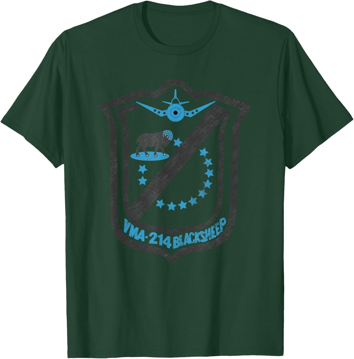 Black Sheep Squadron T-Shirt - T-Shirt | Forest