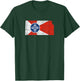 Wichita Kansas Flag Distressed Design - Wichita Kansas T-Shirt - T-Shirt | Forest