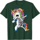Dabbing Unicorn Skeleton Halloween Girls Boys Women Dab T-Shirt - T-Shirt | Forest