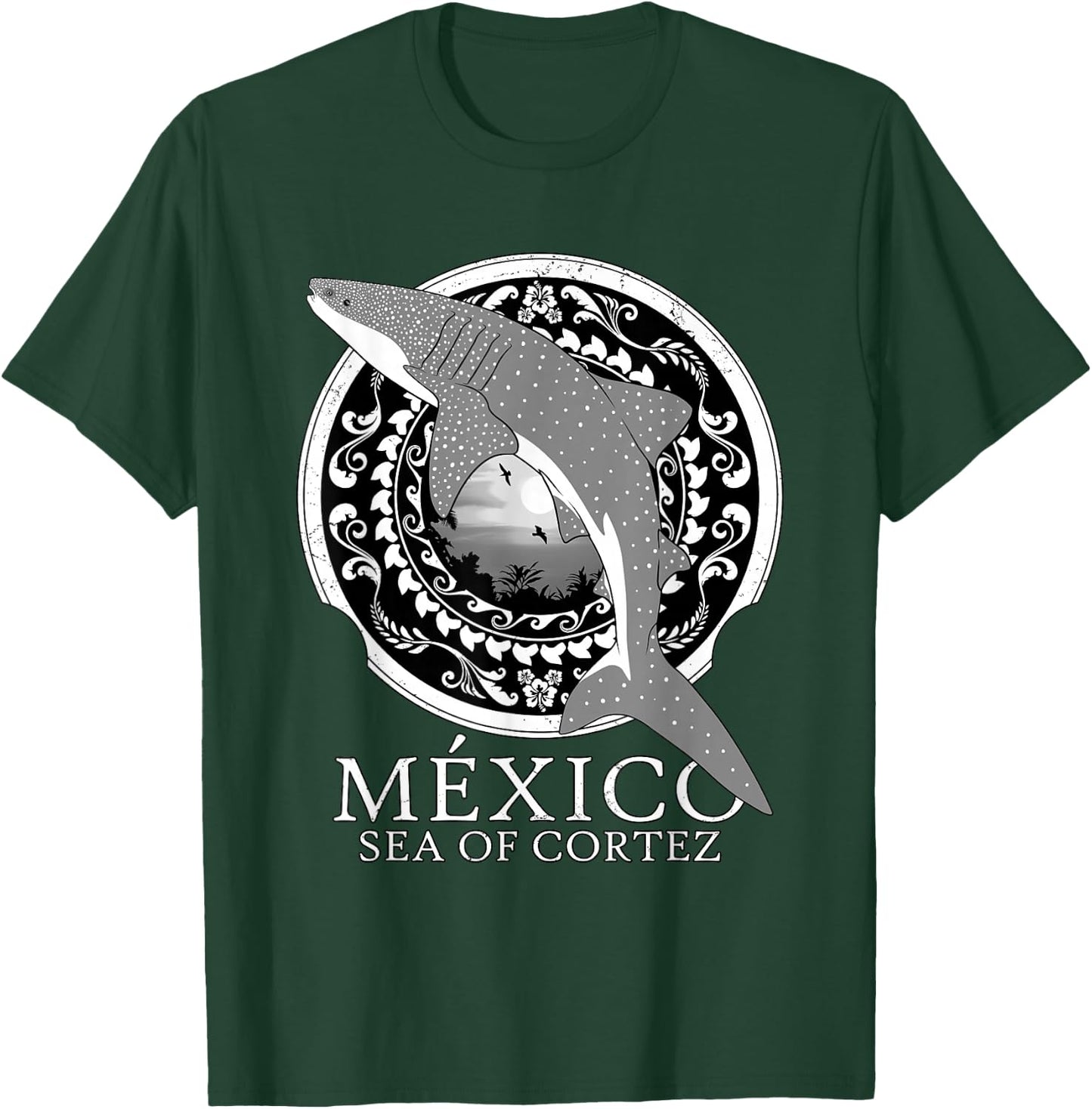 Whale Shark Sea of Cortez Mexico T-Shirt - T-Shirt | Forest