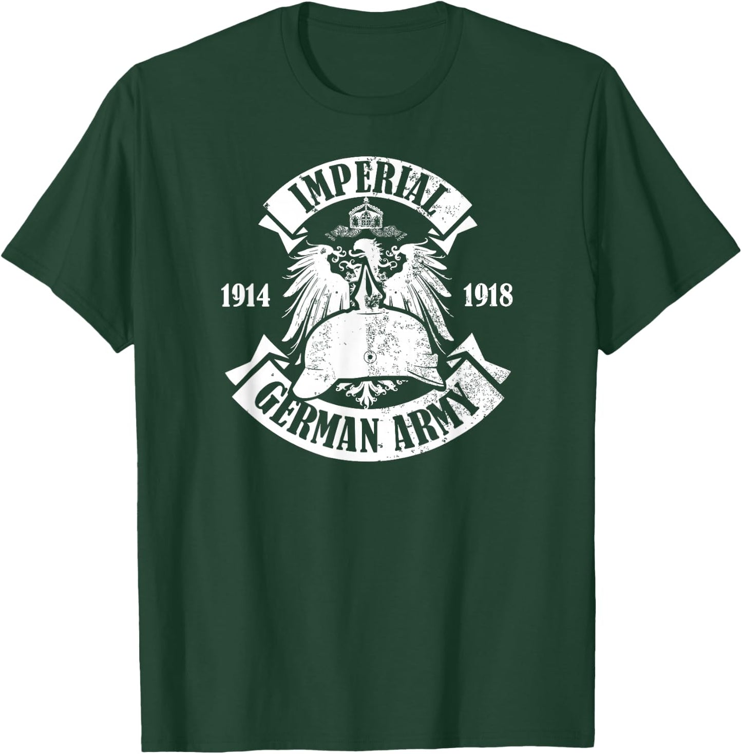 WW1 German Army T shirt - Imperial German Army 1914 -1918 T-Shirt - T-Shirt | Forest