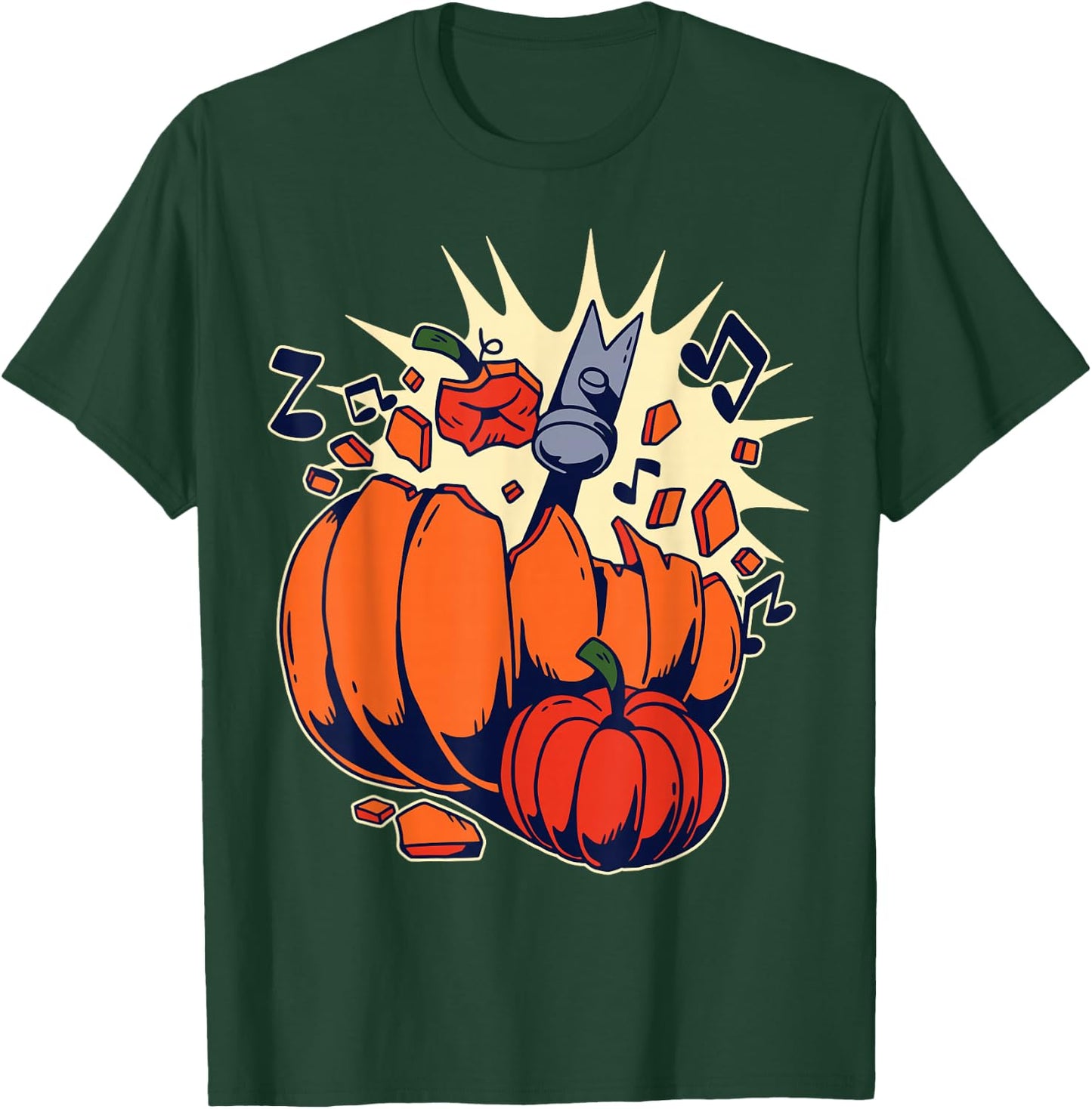 Pumpkin Smashing T-Shirt - T-Shirt | Forest